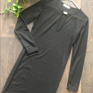 Long sleeved Black Dress